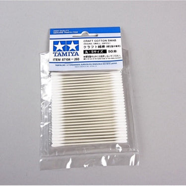 Tamiya 87104 Craft Cotton Swab Round Small 50pc